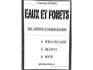 Fascicule Concours eaux et forets PDF