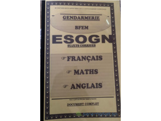 Fascicule Concours Gendarmerie BFEM PDF
