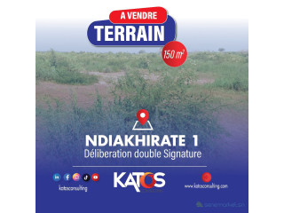 Terrain à vendre à Ndiakhirate cité de la gendarmerie