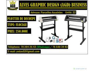 Plotter de découpe flocage