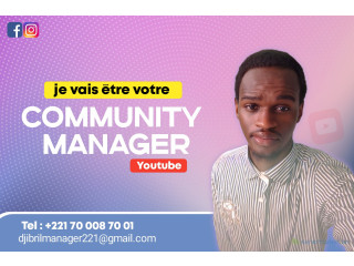 COMMUNITY MANAGER YOUTUBE