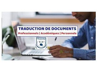 Traduction certifiée de documents (AnglaisFrançais)