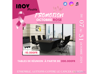 Tables de réunion promo octobre rose19