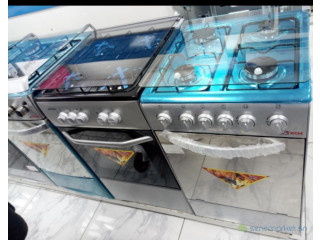 CUISINIERE INOX 4-5 FEUX ASTECH.