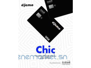 CARTE VISA PREPAYEE DJAMO