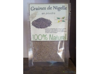 GRAINES DE NIGELLE en poudre