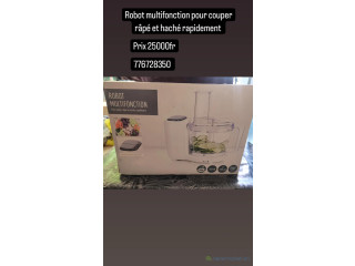 Robot multifonction pour couper hacher raper rapidement