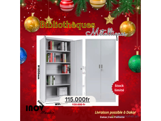 Rangements de bureau métalliques Promo Noel18