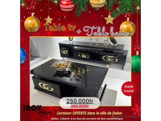 Tables tv + tables basses promo noel18