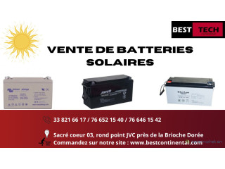 Batteries solaires