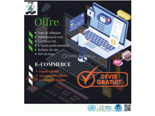 Creation Site Web E-commerce Senegal