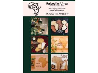 Cartes D'Afrique pour la déco de la maison