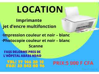 Location Imprimante jet dencre multifonction N3